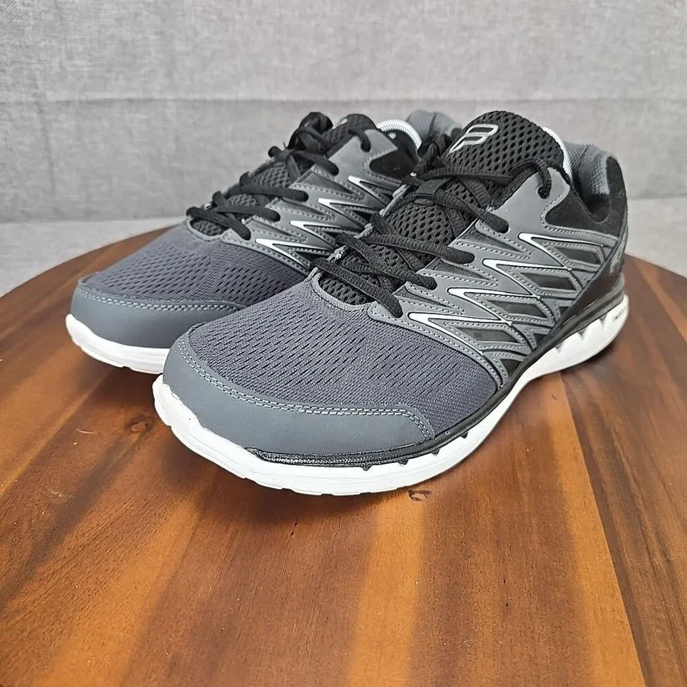 Fila Mens Indus Coolmax Gray 1SR20883-409‎ Black Running Shoes Sneakers Size 11